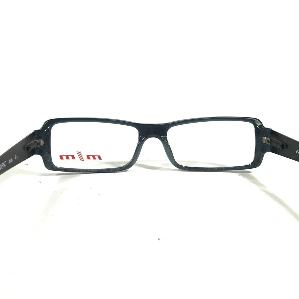 Mikli M0650 col 01 Eyeglasses Frames Black Rectangular Full Rim 51-16-140